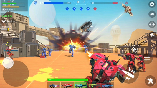اسکرین شات بازی Robot War：Modern Combat FPS 3