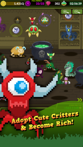 اسکرین شات بازی Crypt Critters - Idle Monster Game 6