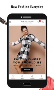 اسکرین شات برنامه StalkBuyLove - Women Fashion 1