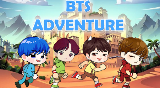 اسکرین شات بازی KPOP B T S Adventure Run Game 1