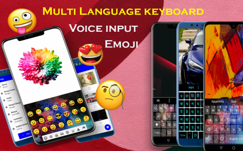 اسکرین شات برنامه Multiple language: Multilingual keyboard 2020 2