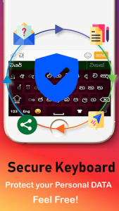 اسکرین شات برنامه Sinhala Keyboard 2020: Sinhala Language keyboard 6