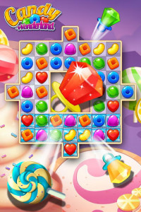 اسکرین شات بازی Candy Wonderland Match 3 Games 3