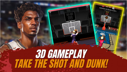 اسکرین شات 3 بازی Basketball Career 25