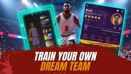 اسکرین شات 3 بازی Astonishing Basketball Manager
