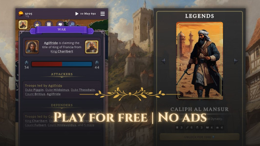 اسکرین شات 6 بازی Clovis Medieval Grand Strategy