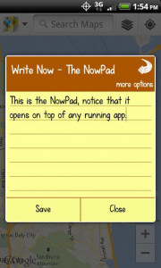 اسکرین شات برنامه Write Now - Notepad 1