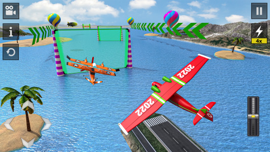 اسکرین شات برنامه Flight Simulator - Plane Games 3