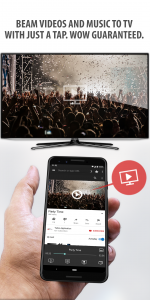 اسکرین شات 1 برنامه Tubio - Cast Web Videos to TV