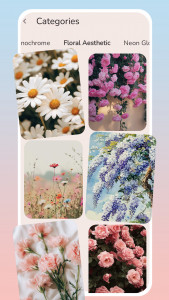 اسکرین شات 7 برنامه Aesthetic Pink Black Wallpaper