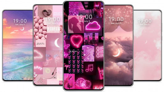 اسکرین شات 1 برنامه Aesthetic Wallpaper