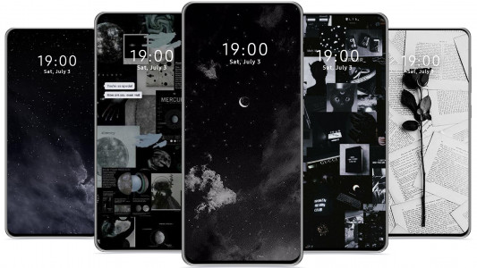 اسکرین شات 5 برنامه Aesthetic Wallpaper