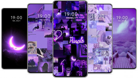 اسکرین شات 3 برنامه Aesthetic Wallpaper