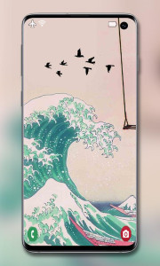 اسکرین شات 4 برنامه Cute Aesthetic Wallpaper