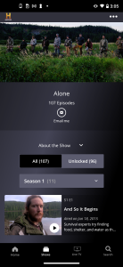 اسکرین شات 2 برنامه HISTORY: Shows & Documentaries