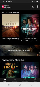 اسکرین شات 2 برنامه Lifetime Movie Club