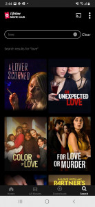 اسکرین شات 4 برنامه Lifetime Movie Club