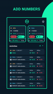 اسکرین شات برنامه WaRadar: online last seen tracker 1