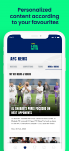 اسکرین شات برنامه AFC LIVE 4