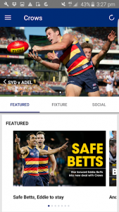 اسکرین شات برنامه Adelaide Crows Official App 1
