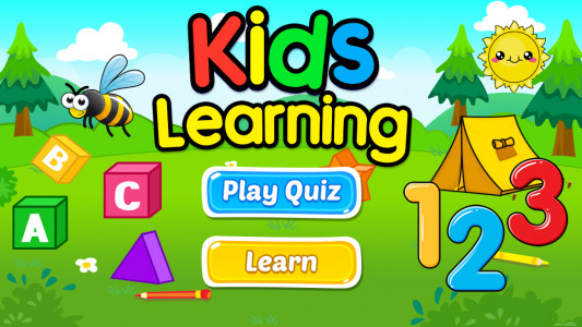 اسکرین شات 1 بازی Kids Learning Games & Quiz