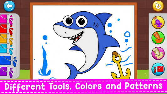 اسکرین شات 3 برنامه Toddler Coloring Book & Paint