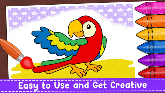 اسکرین شات 4 برنامه Toddler Coloring Book & Paint