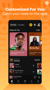 اسکرین شات برنامه Boomplay - Download Music MP3 2