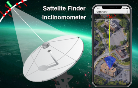 اسکرین شات برنامه satfinder, Tv Satellite finder (Dish Pointer) 2019 5