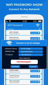 اسکرین شات برنامه Wifi Password Show Key 3