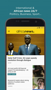 اسکرین شات برنامه Africanews - Daily & Breaking  1