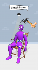 اسکرین شات بازی Drag to Smash Bones 1