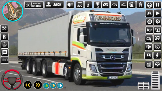 اسکرین شات بازی Euro Truck Driving: Truck Game 3