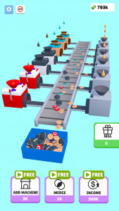 اسکرین شات بازی Idle Dessert Factory Game 1