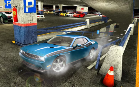 اسکرین شات برنامه Luxury Car Parking Games 4