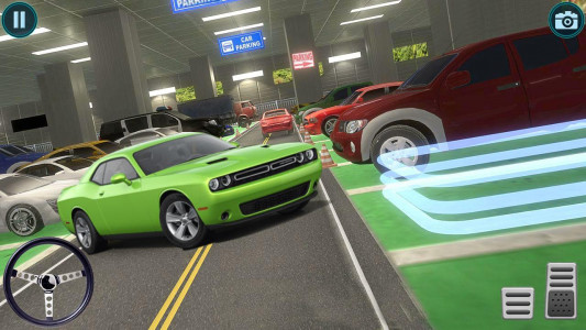 اسکرین شات برنامه Luxury Car Parking Games 3