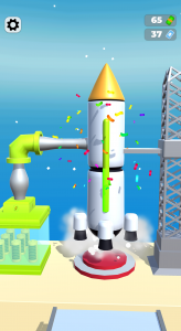 اسکرین شات بازی Recharge Rocket Run 3