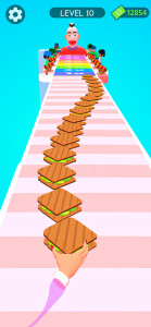 اسکرین شات بازی Sandwich Run Race: Runner Game 3