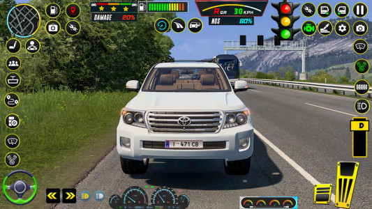 اسکرین شات 7 بازی School Car Driving Game 2024
