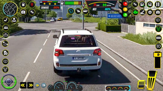 اسکرین شات 5 بازی School Car Driving Game 2024
