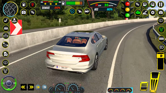 اسکرین شات 2 بازی School Car Driving Game 2024