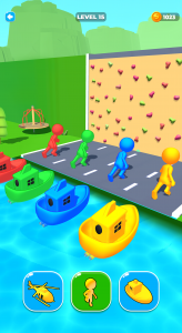 اسکرین شات بازی Car Changing Race Games 3