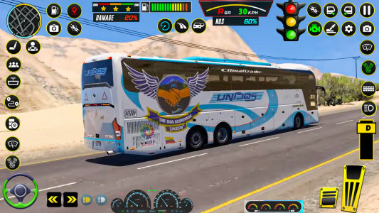 اسکرین شات 2 بازی Bus Driving 3d: Bus Simulator