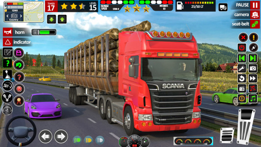 اسکرین شات بازی US Euro Truck Games 3d 4