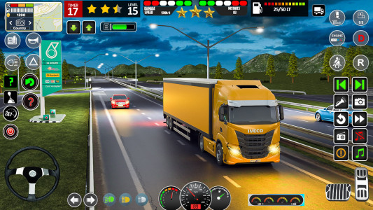 اسکرین شات بازی US Euro Truck Games 3d 3