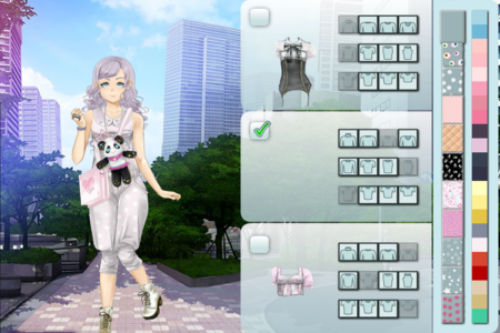 اسکرین شات 4 بازی Anime Avatar - Girl Dress Up