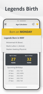 اسکرین شات 8 برنامه Age Calculator - Date of Birth