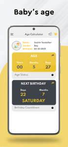 اسکرین شات برنامه Age Calculator - Date of Birth 5