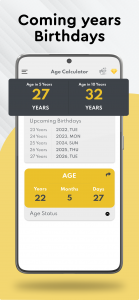 اسکرین شات برنامه Age Calculator - Date of Birth 8