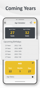 اسکرین شات برنامه Age Calculator - Date of Birth 6